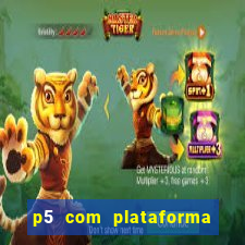 p5 com plataforma de jogos